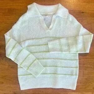 Christian Siriano Women's Collared Knit Sweater Size XS Oversized Chic Office